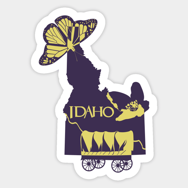 Idaho Sticker by artsy_oleander